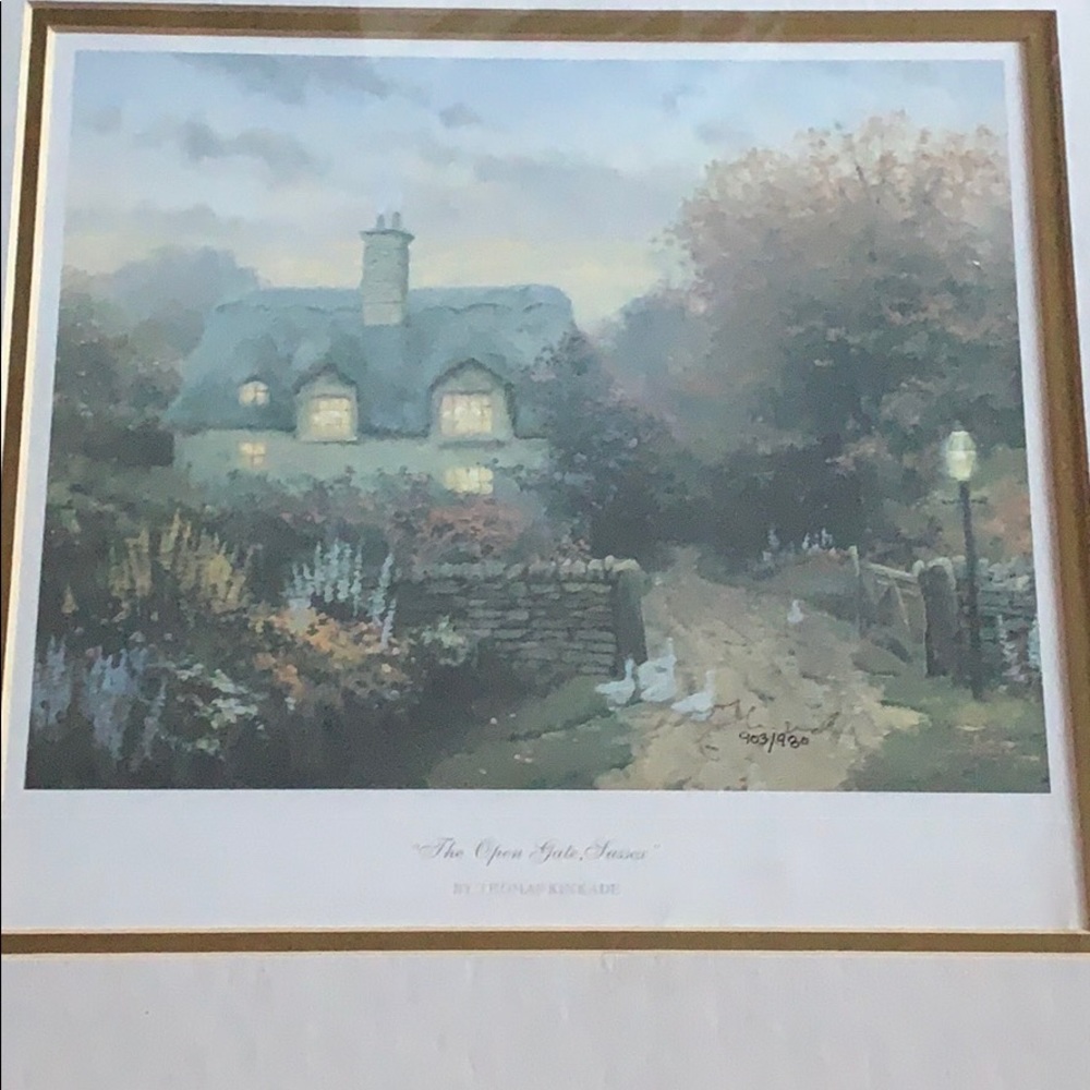 Thomas kinkade painting